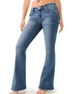 True Religion Joey Low Rise Flare Jeans Arabella