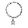 TwoJeys Closed Bracelet Silver