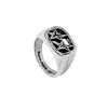 TwoJeys Framed Ring Silver
