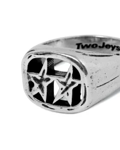 TwoJeys Framed Ring Silver