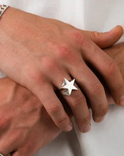 TwoJeys Shooting Star Ring Silver