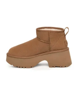 UGG Classic Ultra Mini New Heights Boot W Chestnut