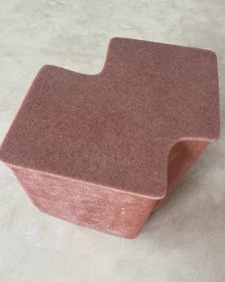 Vava Objects Clam Side Table Medium Coral