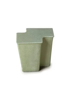 Vava Objects Clam Side Table Small Raw Green