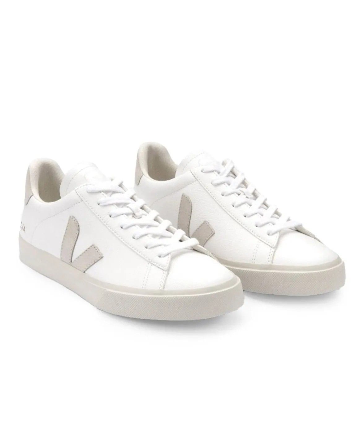 Veja Campo Chromefree Leather W Extra White/Natural Suede