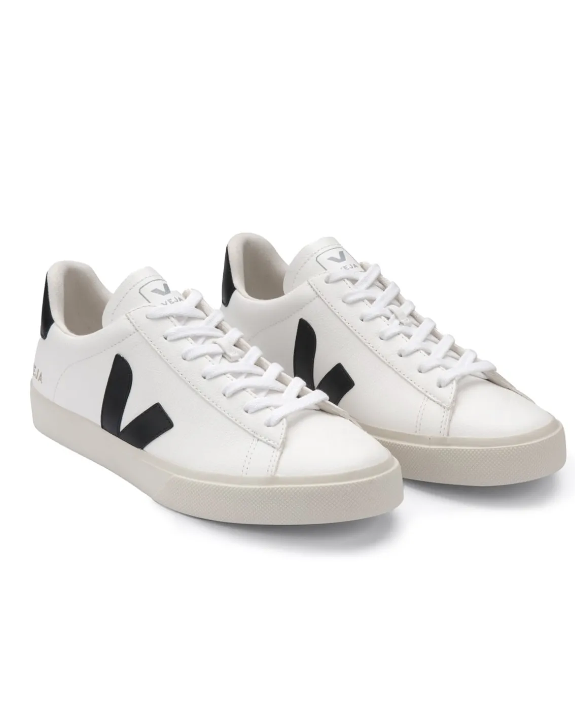 Veja Campo Chromefree Leather M Extra White Black