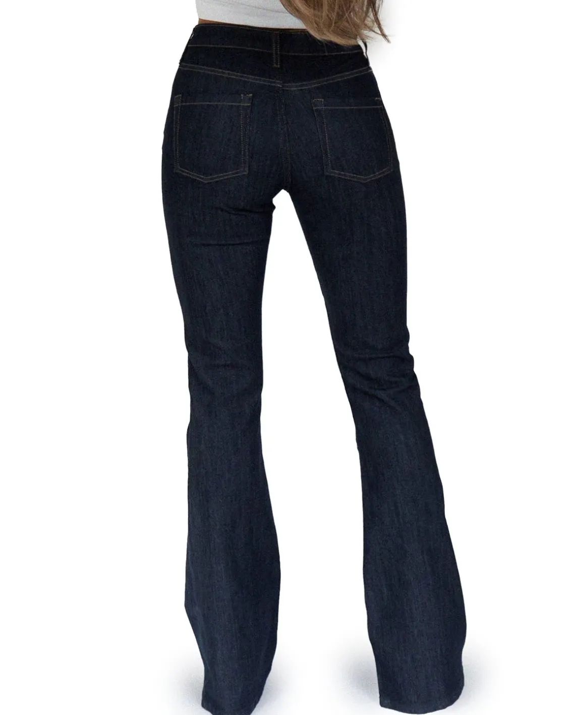 Àvora Bianca 01 Denim Regular Dark Blue