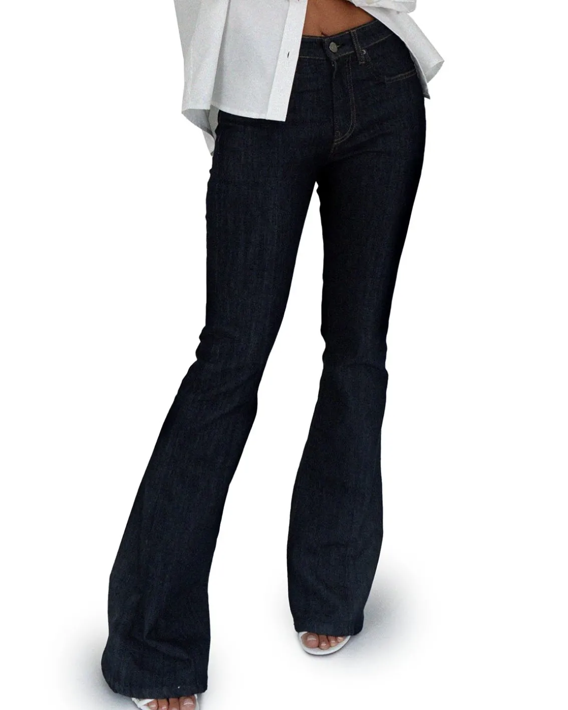 Àvora Bianca 01 Denim Regular Dark Blue