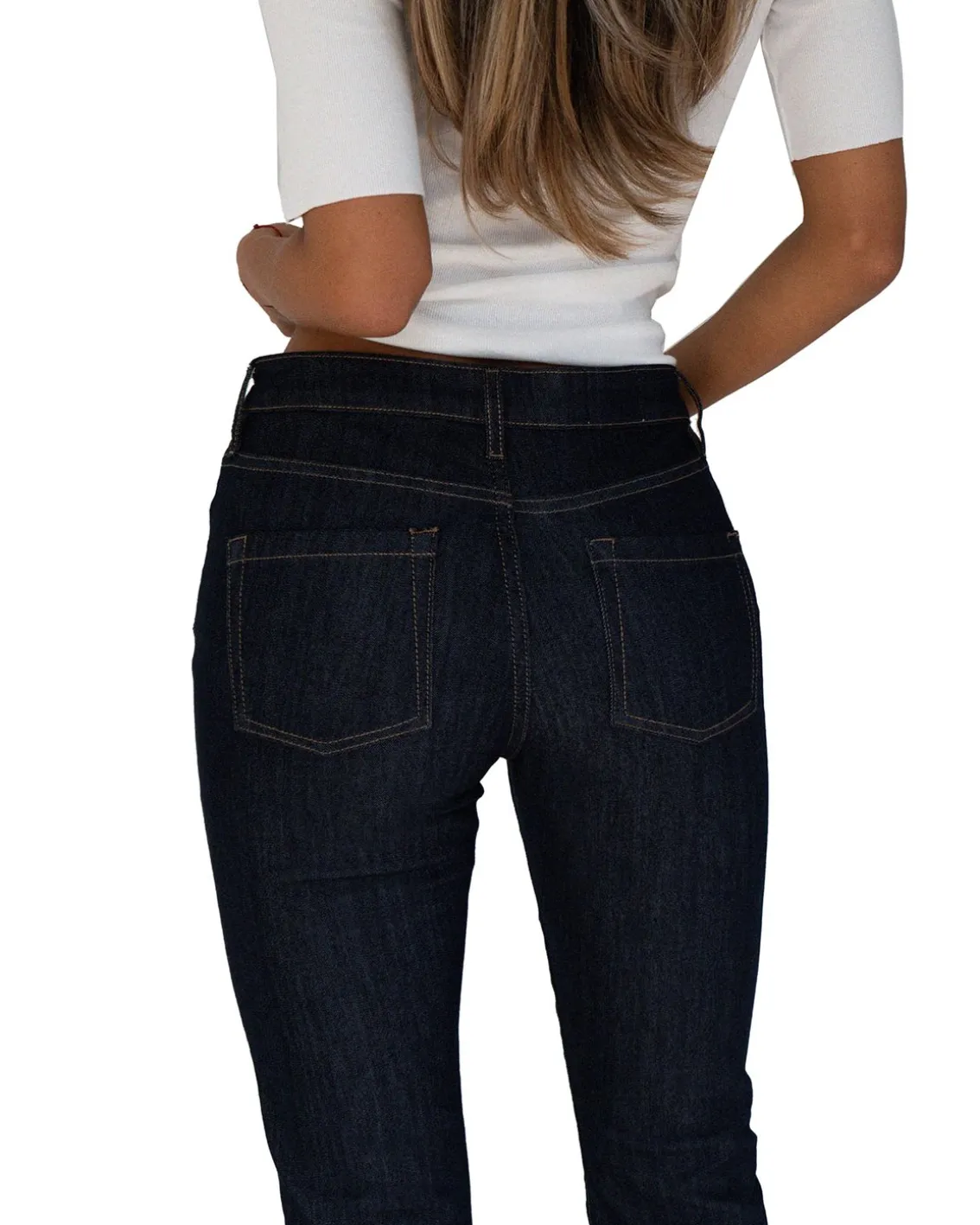 Àvora Bianca 01 Denim Regular Dark Blue