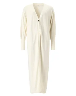 Àvora Cashmere Blend Long Cardigan Offwhite