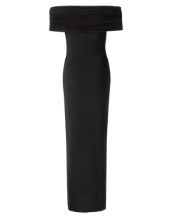 Àvora Off-Shoulder Dress Black