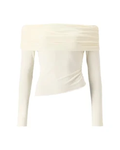 Àvora Off-Shoulder Top Offwhite