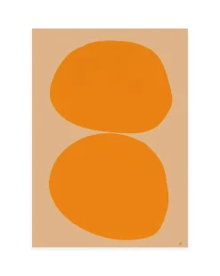 Wall of Art Annika Hultgren Like Orange