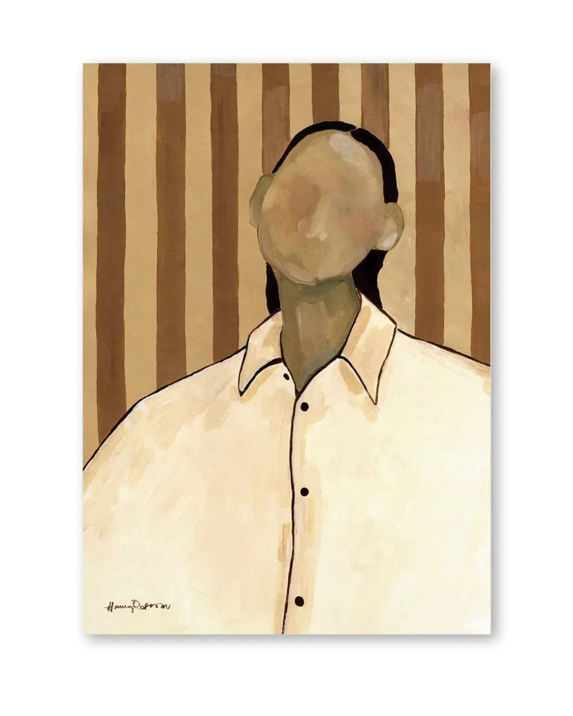 Wall of Art Hanna Peterson Light Shirt