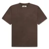 Woodbird Baine Washed Tee Brown