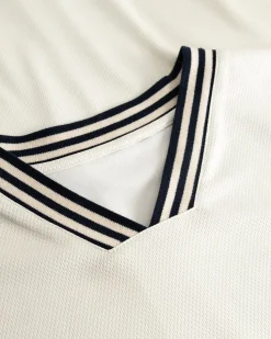 Woodbird Beam Sports Tee Off White