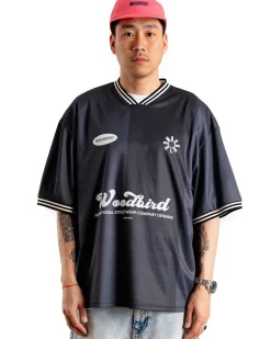 Woodbird Beam Sports Tee Black