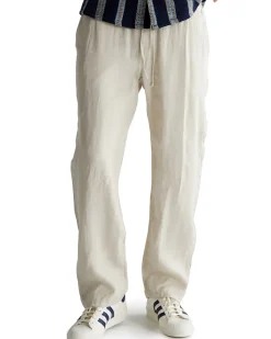 Woodbird Eik Linen Pant Sand