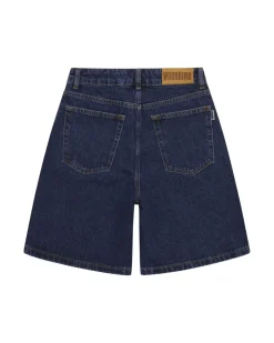 Woodbird Leroy 90'S Rinse Shorts Dark Blue